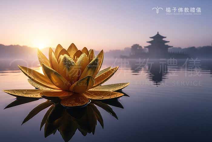 現代人難以配合傳統四十九天守喪，楊子會建議家屬不必執著足七日，可於百日內擇日誠心做佛事，如靈前供品誦經、赴佛寺參加法會，皆能圓滿做七功德。｜楊子佛教禮儀公司