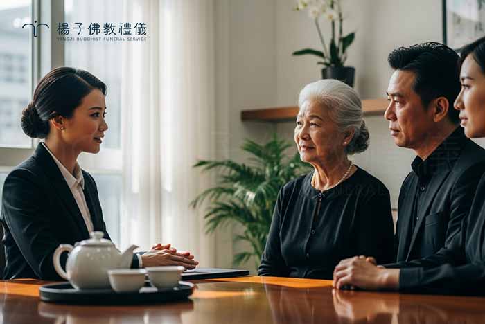 孝心不分性別，讓女性家屬也能平等盡孝、主導葬禮。這是落實性別平權的現代禮儀，給予生命最完整的尊重與圓滿。｜楊子佛教禮儀公司