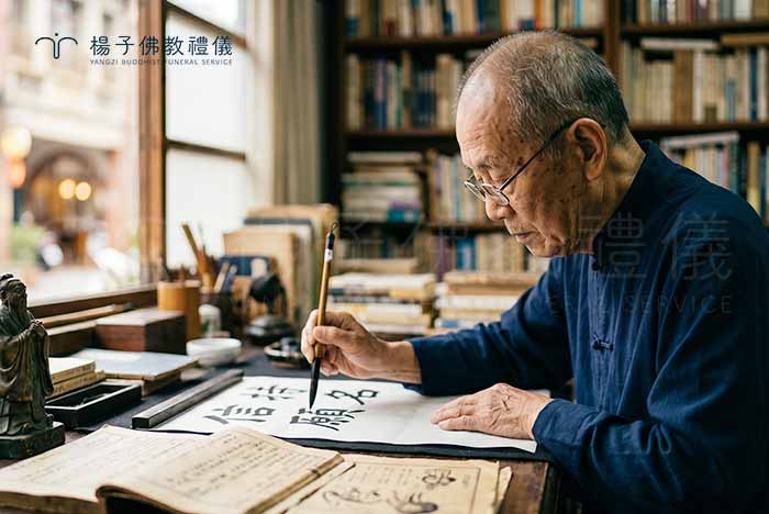 ▲ 李炳南先生（雪廬老人）一生慈悲博學，為台灣佛學教育打下深厚根基。 攝/楊子佛教禮儀